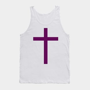 Latin cross (purple) Tank Top